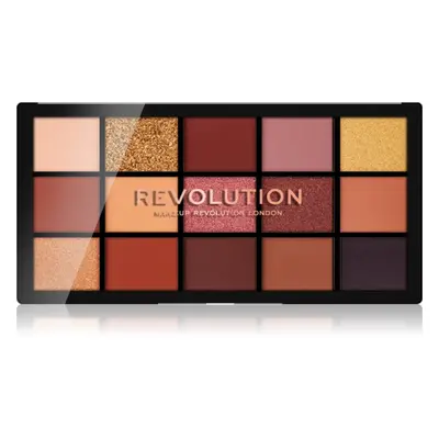 Makeup Revolution Reloaded szemhéjfesték paletta árnyalat Velvet Rose 15x1,1 g