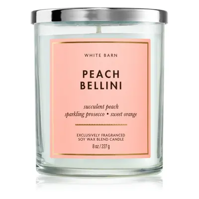 Bath & Body Works Peach Bellini illatgyertya 227 g