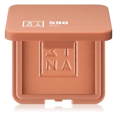 3INA The Blush kompakt arcpirosító árnyalat 590 Brown Red 7,5 g