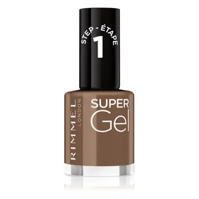 Rimmel Super Gel géles körömlakk UV/LED lámpa használata nélkül árnyalat 052 Camo 12 ml