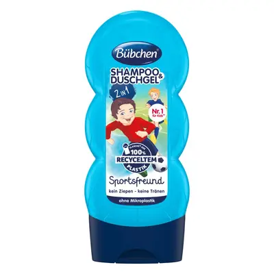 Bübchen Kids Sport´n Fun sampon és tusfürdő gél 2 in 1 230 ml