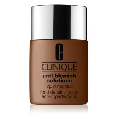 Clinique Anti-Blemish Solutions™ Liquid Makeup fedő hatású alapozó az aknéra hajlamos zsíros bőr