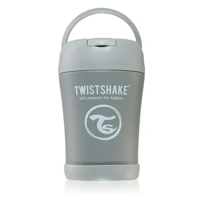 Twistshake Stainless Steel Food Container Grey termosz ételekhez 350 ml