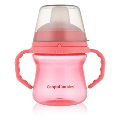 Canpol babies FirstCup 150 ml bögre Pink 6m+ 150 ml