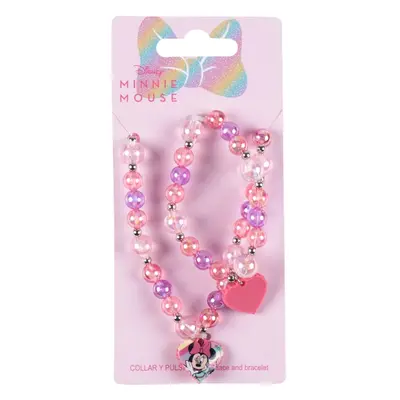 Disney Minnie Necklace and Bracelet szett gyermekeknek 2 db