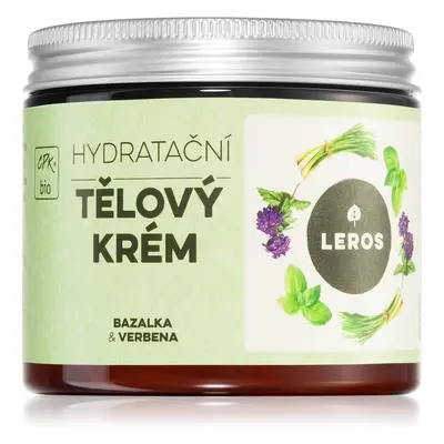 Leros Body cream basil & verbena testápoló krém a táplálásért és hidratálásért 200 ml