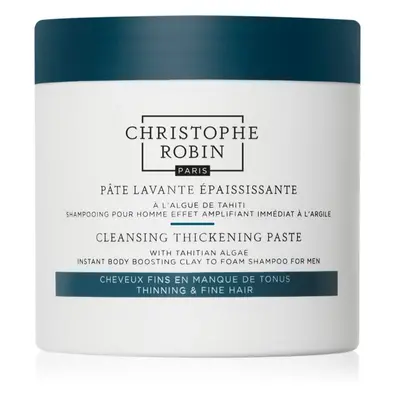 Christophe Robin Cleansing Thickening Paste with Tahitian Algae hámlasztó sampon vékony szálú, h