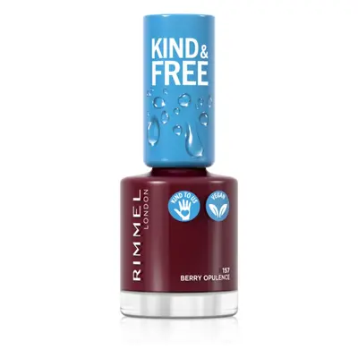 Rimmel Kind & Free körömlakk árnyalat 157 Berry Opulence 8 ml