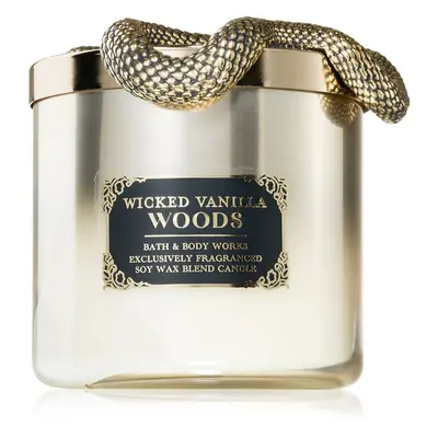 Bath & Body Works Wicked Vanilla Woods illatgyertya 411 g