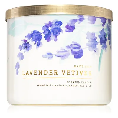 Bath & Body Works Lavender Vetiver illatgyertya 411 g