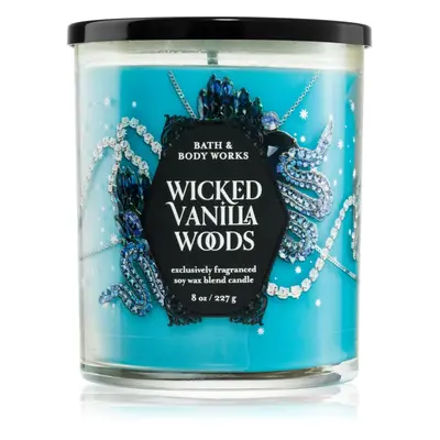 Bath & Body Works Wicked Vanilla Woods illatgyertya 227 g