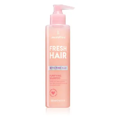 Lee Stafford Fresh Hair Pink Clay mélyen tisztító sampon minden hajtípusra 200 ml