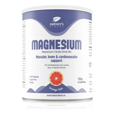 Natures Finest Magnesium Drink Mix italpor magas magnéziumtartalommal 150 g