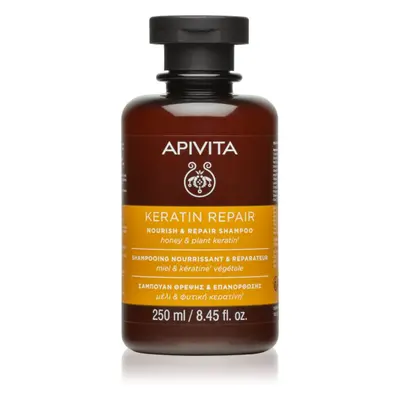 Apivita Keratin Repair Nourish Repair Shampoo tisztító sampon 250 ml