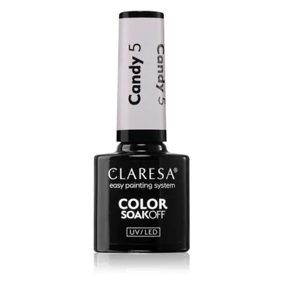 Claresa SoakOff UV/LED Color Candy géles körömlakk árnyalat 5 5 g