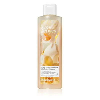 Avon Senses Simply Luxurious krémes tusoló gél 250 ml