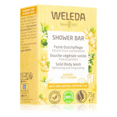 Weleda Shower Bar Ginger Szilárd szappan gyömbérrel 75 g