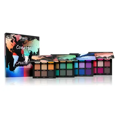 BPerfect Compass of Creativity Quad Shadow Collection szemfesték paletta szett