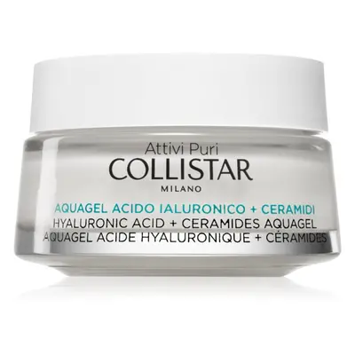 Collistar Attivi Puri Hyaluronic Acid + Ceramides Aquagel hidratáló krémes gél bőrélénkítő hatás