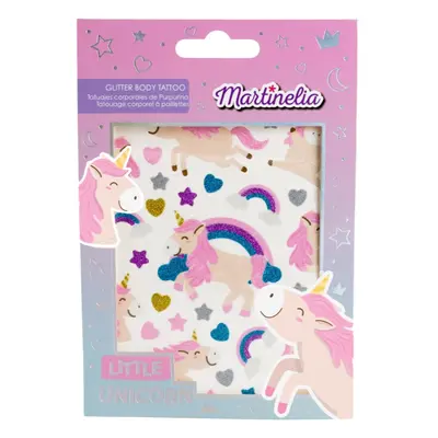 Martinelia Little Unicorn Glitter Body Tatto tetoválás gyermekeknek 1 db