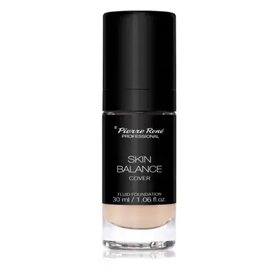 Pierre René Skin Balance Cover vízálló folyékony make-up árnyalat 20 Clear Light 30 ml