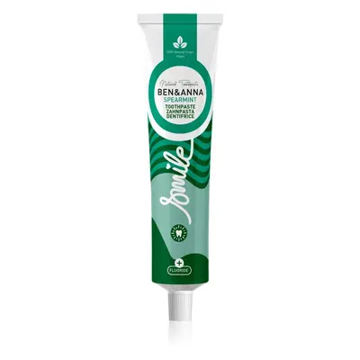 BEN&ANNA Toothpaste Spearmint természetes fogkrém fluoriddal 75 ml