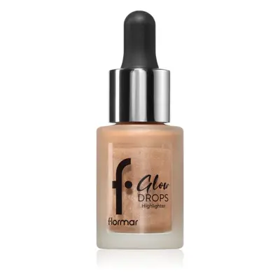 flormar Glow Drops Lip Tattoo folyékony bőrélénkítő árnyalat 001 Moon Glow 14 ml