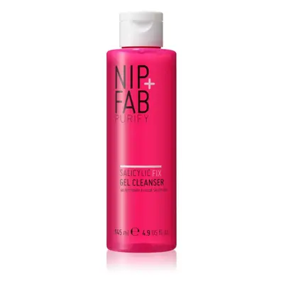 NIP+FAB Salicylic Fix tisztító gél az arcra 145 ml