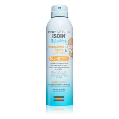 ISDIN Pediatrics Transparent Spray napozókrém gyermekeknek SPF 50 250 ml