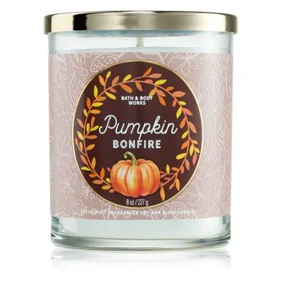 Bath & Body Works Pumpkin Bonfire illatgyertya 227 g