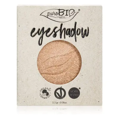 puroBIO Cosmetics Compact Eyeshadows szemhéjfesték utántöltő árnyalat 01 Sparkling Wine 2,5 g