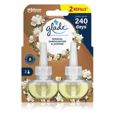 GLADE Sensual Sandalwood & Jasmine parfümolaj elektromos diffúzorba duo 2x20 ml