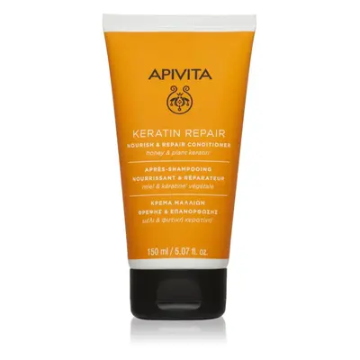 Apivita Keratin Repair Nourish Repair Conditioner keratinos regeneráló kondicionáló száraz és sé