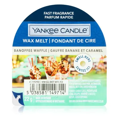 Yankee Candle Banoffee Waffle illatos viasz aromalámpába 22 g