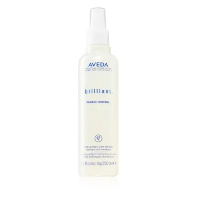 Aveda Brilliant™ Damage Control hajkisimító spray hajszárításhoz hajtöredezés ellen 250 ml