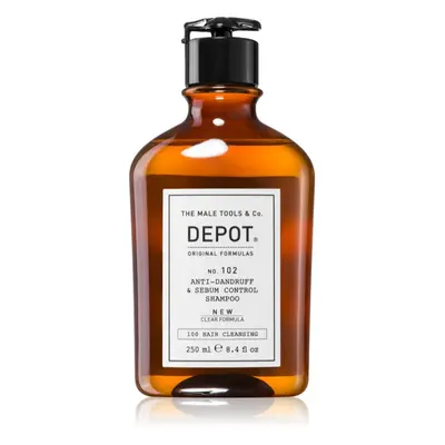 Depot No. 102 Anti-Dandruff & Sebum Control Shampoo sampon a zsíros fejbőr helyreállításához 250