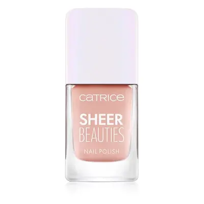 Catrice Sheer Beauties körömlakk árnyalat 070 - Nudie Beautie 10,5 ml