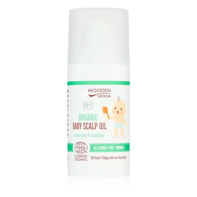 WoodenSpoon Organic a fejbőr ápolására gyermekeknek születéstől kezdődően 15 ml