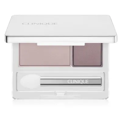 Clinique All About Shadow™ Duo duo szemhéjfesték árnyalat Twilight Mauve/Brandied Plum - Shimmer