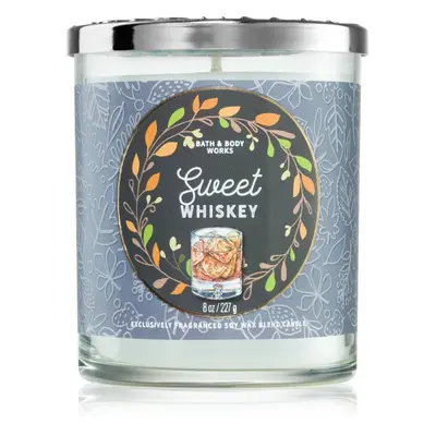 Bath & Body Works Sweet Whiskey illatgyertya 227 g