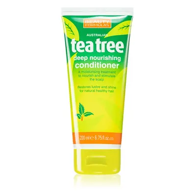 Beauty Formulas Tea Tree hidratáló és tápláló kondicionáló 200 ml