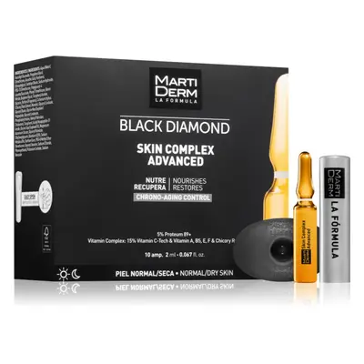 MartiDerm Black Diamond Skin Complex Advanced ampullák fáradt bőrre 10x2 ml