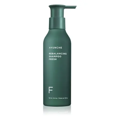 AYUNCHE Rebalancing Shampoo Fresh sampon hajhullás ellen frissítő hatással 350 g