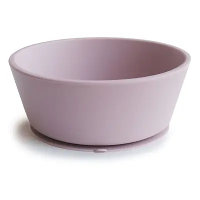 Mushie Silicone Suction Bowl szilikon tálka tapadókoronggal Soft Lilac 1 db