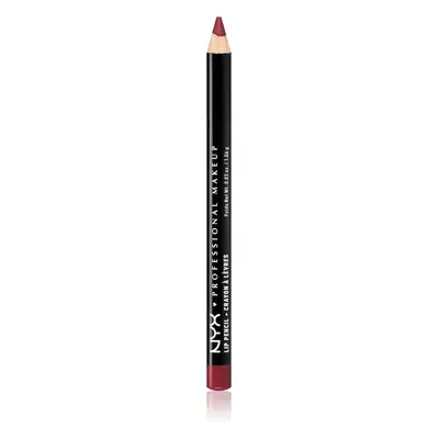 NYX Professional Makeup Slim Lip Pencil ajakceruza árnyalat 817 Hot Red 1 g