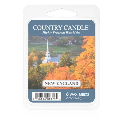 Country Candle New England illatos viasz aromalámpába 64 g