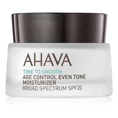 AHAVA Time To Smooth világosító hidratáló krém SPF 20 50 ml