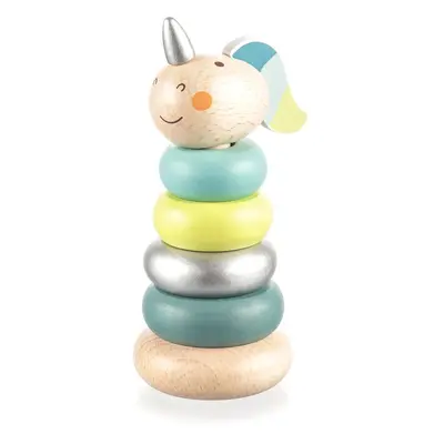 Zopa Wooden Unicorn gyűrűpiramis fából készült Blue 1 db