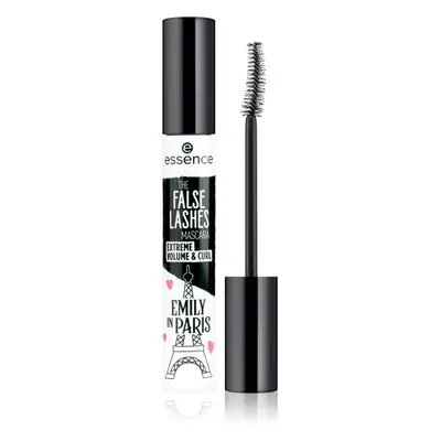 essence Emily In Paris dúsító és göndörítő szempillaspirál árnyalat Black 10 ml