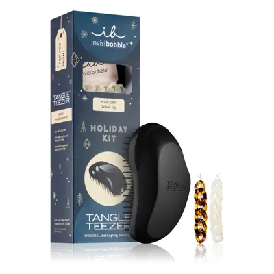 invisibobble x Tangle Teezer Holiday Kit szett a haj tökéletes kinézetéért II.